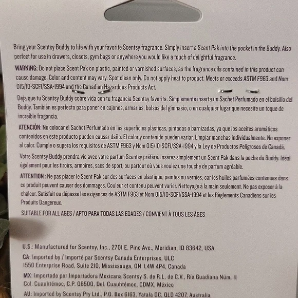 🧞NWT Disney Scentsy Scent Pak Genie Aladdin: Three Wishes - Picture 5 of 6